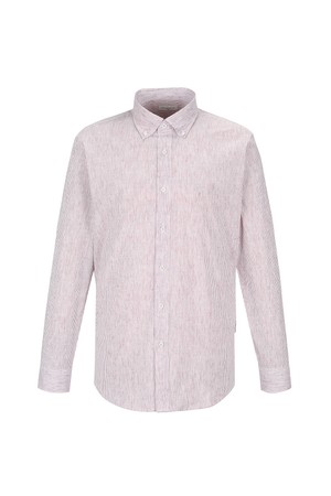 마이크로 세로 스트라이프 셔츠 핑크 (AMSEWS10171)