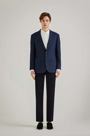 유럽 수입 져지 자켓 딥블루 (AM0EJK10245)