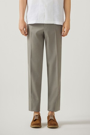 폴리 트윌 슬랙스 D베이지 (AM0ESL20154)