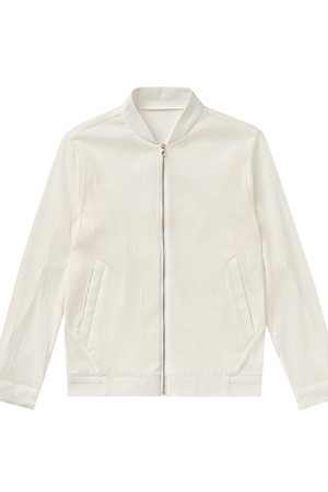 남성 여름 경량 블루종 점퍼 아이보리 (AM0DJP20261)