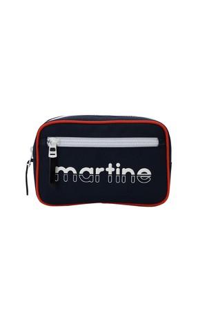 Color Point Belt Bag_Navy