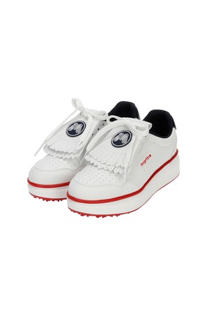 Color Tassel Spikeless Sneakers_Navy