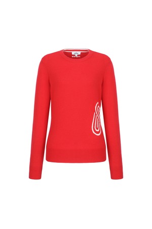 Basic Round Pullover_Red