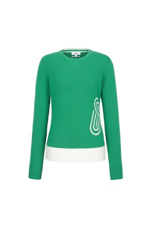 Basic Round Pullover_Green
