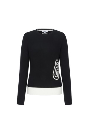 Basic Round Pullover_Black