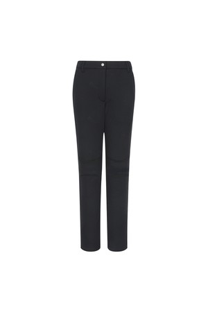 Logo Quilting Basic Pants_Black