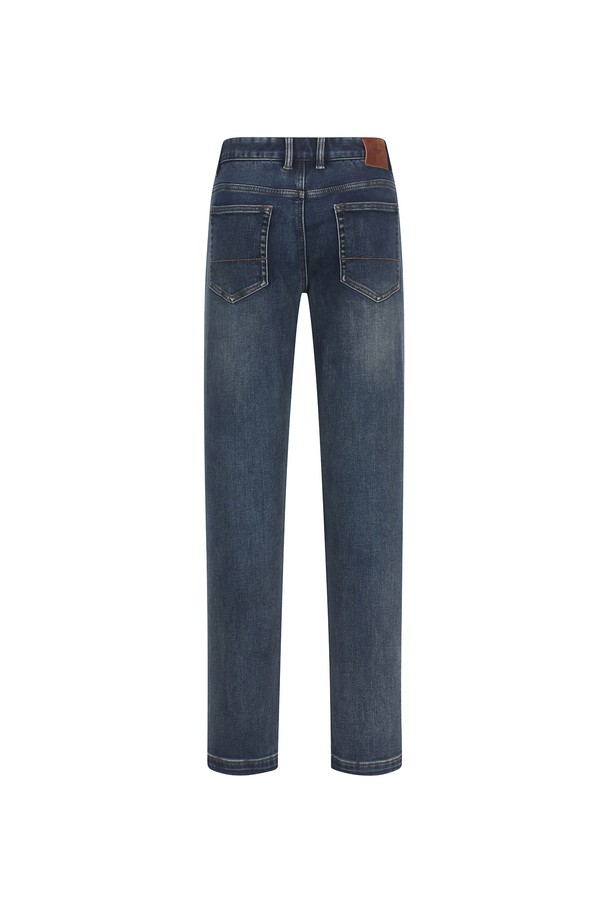 울라이크 데님 D/블루(AM0EJE45245)는 겨울철 따뜻하게 착용할 수 있는 남성용 데님 팬츠입니다. 다크블루 컬러의 무지 디자인으로 캐주얼, 베이직 스타일을 연출하기 좋습니다. 울라이크 소재와 부드러운 촉감, 기모 안감으로 편안한 착용감을 선사하며, 빈티지 워싱 처리와 골드 메탈 디테일이 돋보입니다. 레귤러핏에 두꺼운 두께감으로 보온성을 높였으며, 일상생활 및 출근룩에 활용하기 좋습니다. 평소보다 한 사이즈 크게 착용하는 것을 추천합니다.
