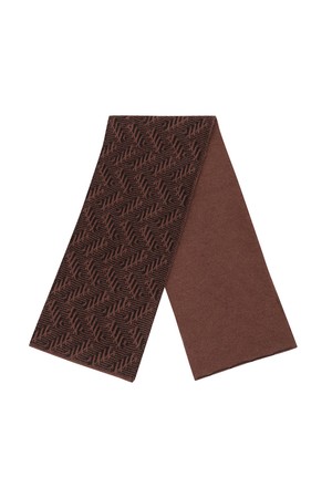 지그재그 조직 쁘띠 머플러 카멜(AMAEMF40360)