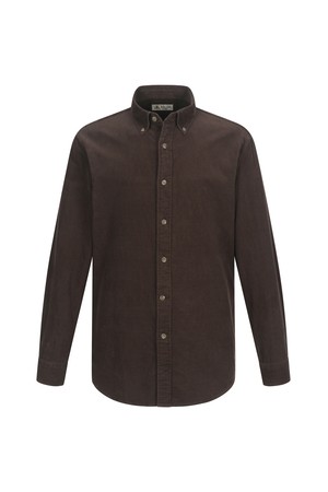 카치온 다잉 코듀로이 셔츠 와인(AM0EWS45179)