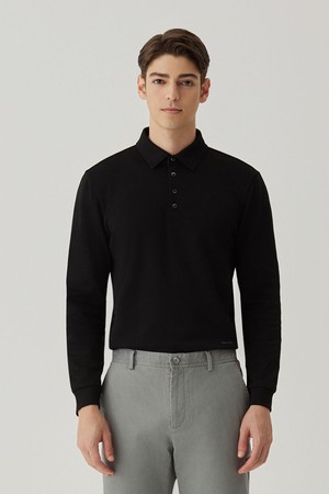 변형 PQ 제에리 티셔츠 블랙(AM0EKS30239)