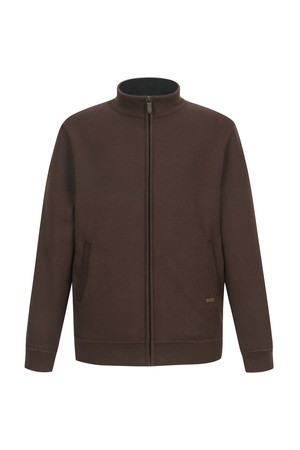 융본딩 짚업 가디건 D/브라운(AMSECD40158)