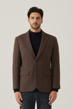 브라운 울자켓 브라운(AM0EJK40657)