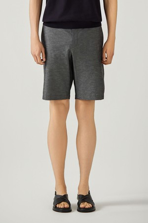 남성 샴브레이 반바지 D/그레이 (AM0ESL26137)