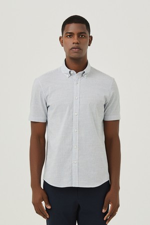 투톤 잔스트라이프 셔츠 L/블루 (AMSFTWB20141)