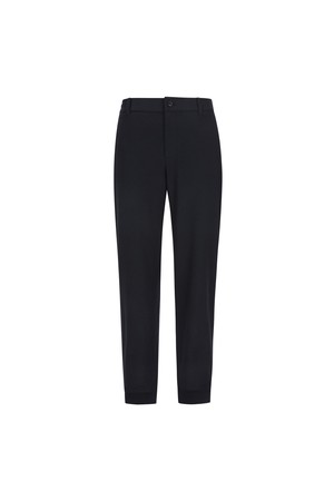 Wool Baggie Fit Jogger Pants_NAVY (Men)