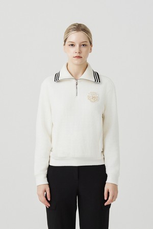 Fluffy Hound Tooth Check T shirts_OFF-WHITE