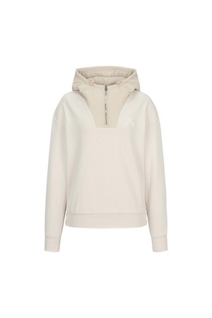 Padded Hoodie T shirts_BEIGE (QW0EKS30853)
