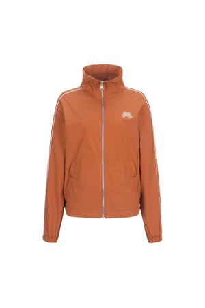 Logo Point Windbreaker Jumper_CAMEL