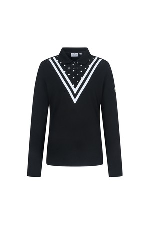 Dot Combi Tshirts_BLACK