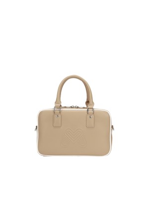 Square Pocket Tote Bag _BEIGE