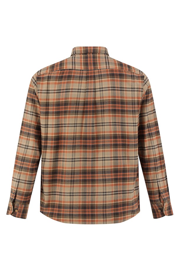 플란넬 오렌지 체크 셔츠(AM0FTWB45366)는 캐주얼 스타일을 위한 남성 셔츠입니다. 가을과 겨울에 어울리는 두꺼운 두께감과 부드러운 촉감의 플란넬 소재로 제작되어 따뜻한 착용감을 선사합니다. 오렌지 컬러의 체크 패턴이 돋보이며, 레귤러핏과 긴소매 디자인으로 일상, 출근룩, 모임룩 등 다양한 TPO에 활용 가능합니다. 카라 넥 라인으로 클래식하고 미니멀한 스타일 연출에도 용이합니다.
