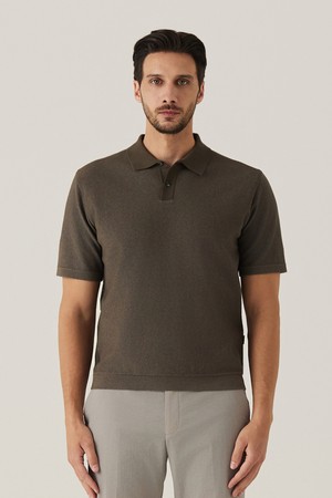 이면배색 티에리 카키 (AM0FTSY25126)