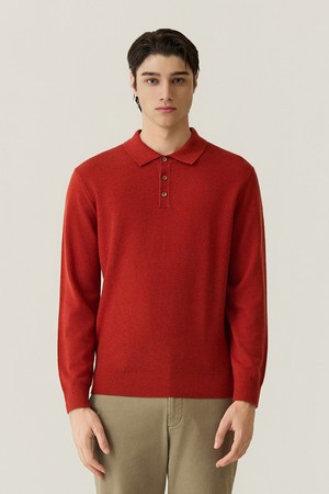 앞판조직 티에리 니트 오렌지 (AMSFTSY30166)