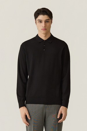 베이직 티에리 니트 블랙 (AM0FTSY30139)