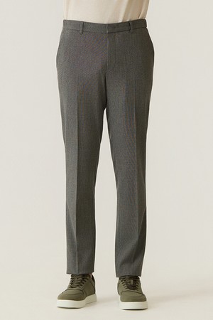 마이크로 패턴 스트레치 컴포트핏 슬랙스 그레이 (AMSFBPS30134)