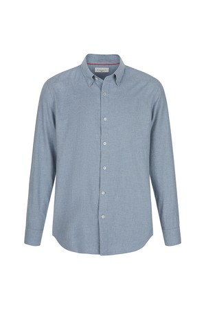 클래식 면기모 셔츠 L/블루 (AM0FTWB30141)