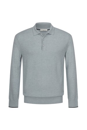 앞판 조직 티에리 니트 L/블루 (AM0FTSY30241)