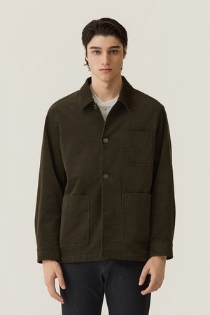 가을 초어 워싱 자켓 카키 (AM0FOAS35126)