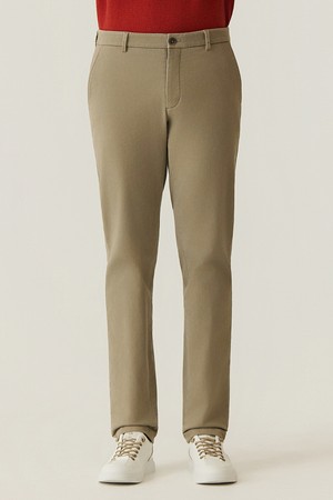 코튼 스트레치 카치온워싱 치노 팬츠 베이지 (AM0FBPC35153)