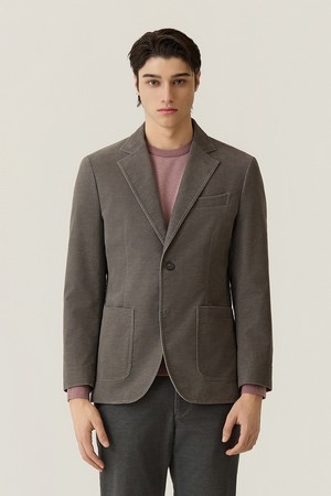 카치온 몰스킨 자켓 그레이 (AM0FOZC35334)