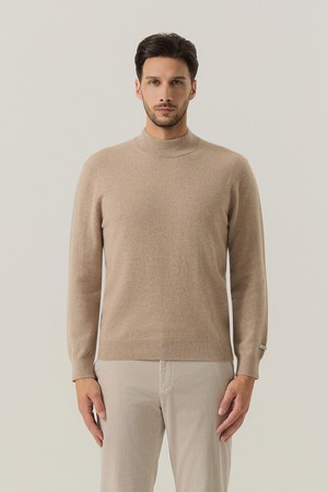 캐시미어 100% 반터틀 니트 L/베이지 (AM0FTST40151)