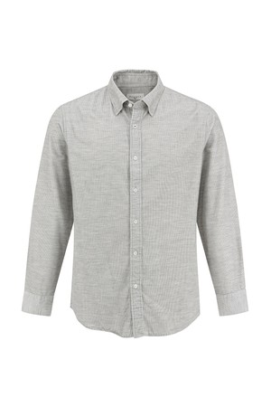 투톤 멜란지 셔츠 L/그레이 (AM0FTWB40132)