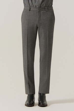 울라이크 스트레치 기모 슬랙스 팬츠 그레이 (AM0FBPS40234)