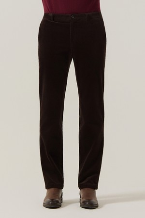 코듀로이 발열 슬림핏 기모팬츠 D/브라운 (AM0FBPC45458)