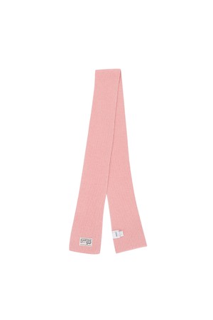 Essential Knit Muffler_PINK_PINK-a