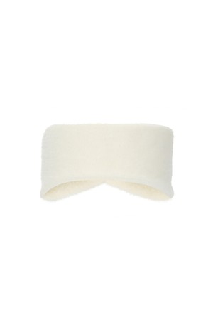 Symbol Knit Ear Warmer_OFF-WHITE_WHITE-a
