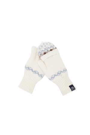 Nordic Knit Gloves_OFF-WHITE_WHITE-a