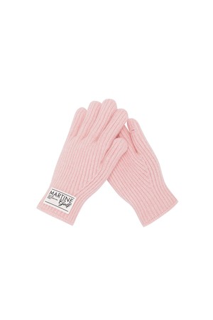 Essential Knit Gloves_PINK_PINK-a
