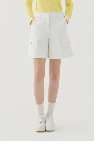 Big Pocket Short Pants_OFF-WHITE_WHITE-a