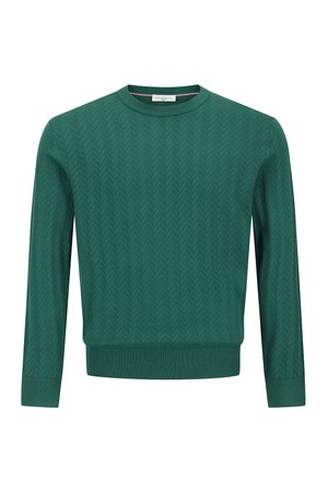 쉐브론 라운드 니트 그린 (AM0GTSR10122)