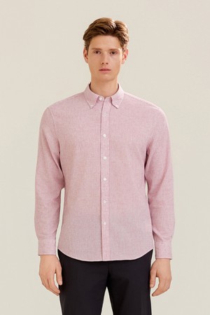 미니깅엄 체크셔츠 핑크 (AM0GTWB10273)