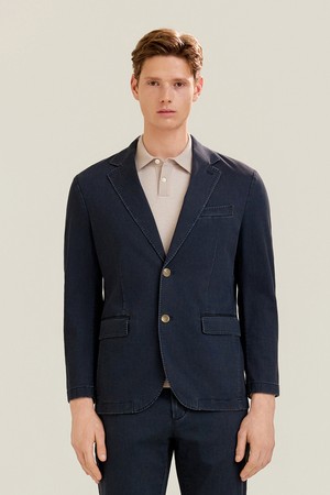 피그먼트 바이오워싱 자켓 D/블루 (AM0GOZC15145)