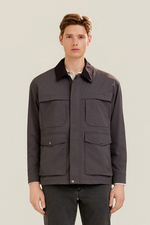 가먼트워싱 필드자켓 차콜 (AM0GOAV15138)