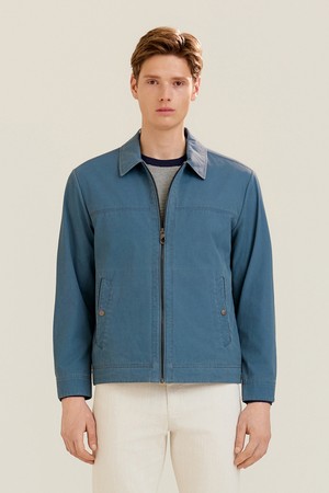 피그먼트 워싱 점퍼 블루 (AM0GOJN15143)