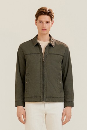 피그먼트 워싱 점퍼 D/카키 (AM0GOJN15127)