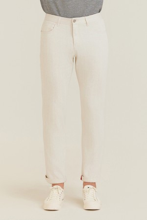 에크루 데님팬츠 아이보리 (AM0GBPD15261)